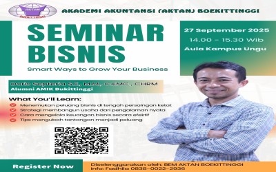 Seminar Bisnis: Smart Ways to Grow Your Business